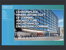 Tablet Screenshot of cannonplace.co.uk